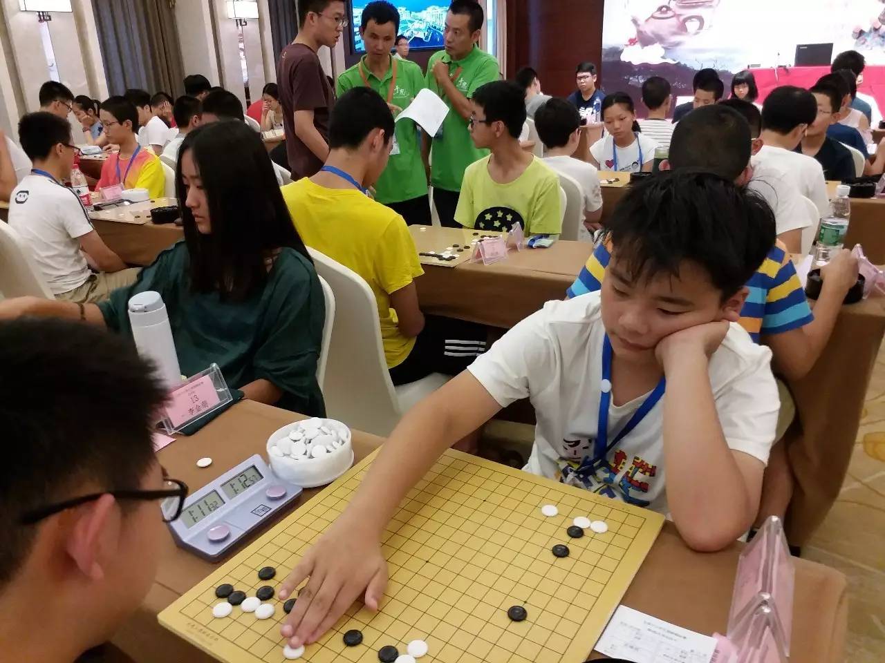 學(xué)生圍棋比賽，心靈與自然的博弈之旅